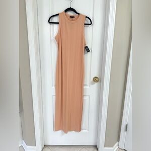NWT Express Peach maxi Dress